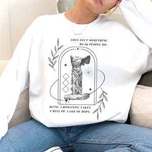 Essere un maglione romantico