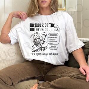 Camiseta de miembro de una secta