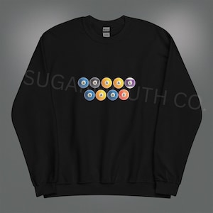 8-Bhaal Babe Sweatshirt, Video Game Inspired Graphic Sweater, Gildan Crewneck