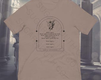 Officially Licensed Nesta Archeron Quote Tshirt, Bella & Canvas