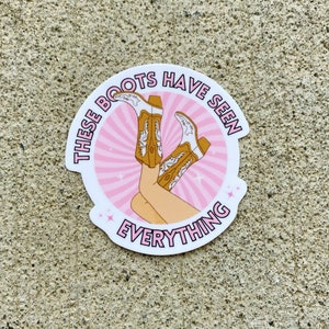 Vinyl BG3 These Boots Sticker