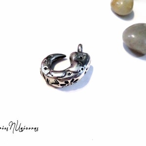 Pendentif homme en argent sterling - pendentif pirate en argent - pendentif fait main unique - pendentif unisexe - pendentif en argent pour femme - cadeau fête des pères