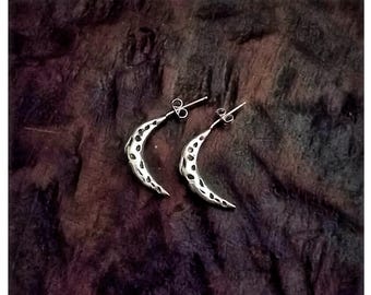 Handmade Sterling Silver Chili Pepper Earrings – Spicy Mini Jewelry