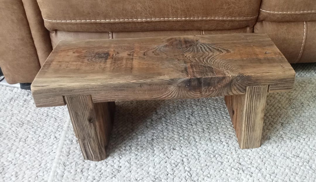 Step Stool, Reclaimed Wood. Rustic - Etsy UK