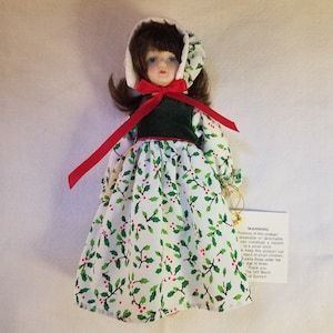 REDUCED - Gorham Old Fashioned Christmas Series &quot;Christmas Day&quot; Doll