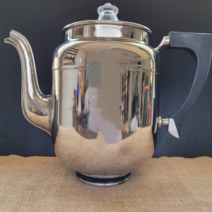 Percolateur universel pour cuisinière n° 510 par Landers, Frary & Clark - Brevet de 1919