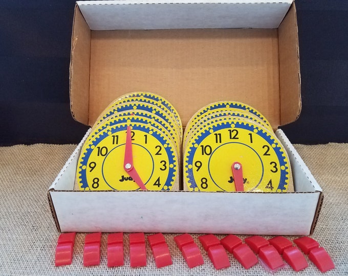 Judy/instructo Original Miniclocks Perfect for Home Schoolers Etsy