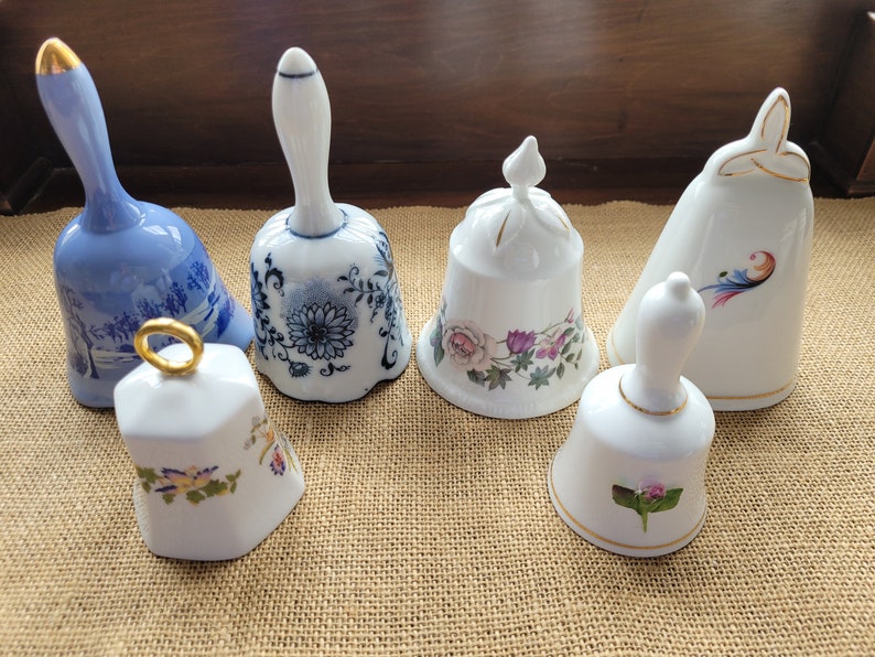 Collectible Bells - Choice of Six - Etsy