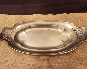 Manning Bowman Mid-Century Chrome Tray