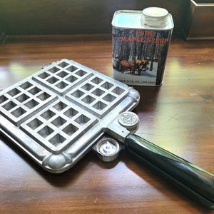 Nordic Ware Belgian Waffler With Thermometer - Model #15000 - Home