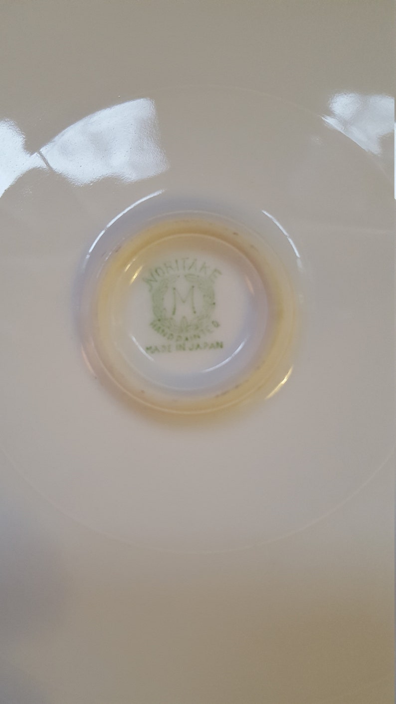 Saucer and Bread and Butter Plate Noritake Cup 1940/'s