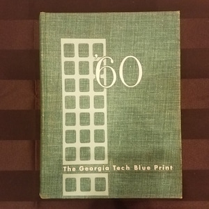 1960 Georgia Tech Blue Print Yearbook