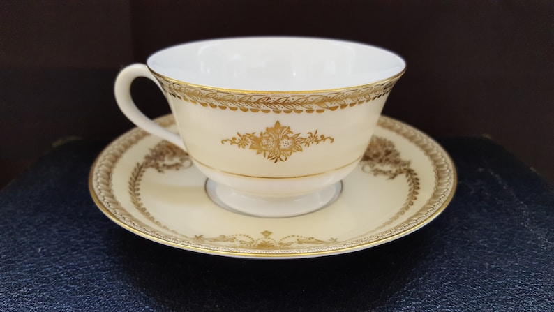 Saucer and Bread and Butter Plate Noritake Cup 1940/'s