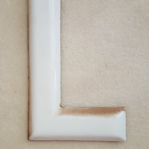 Letras de porcelana vintage 18" - Elección L, E e I