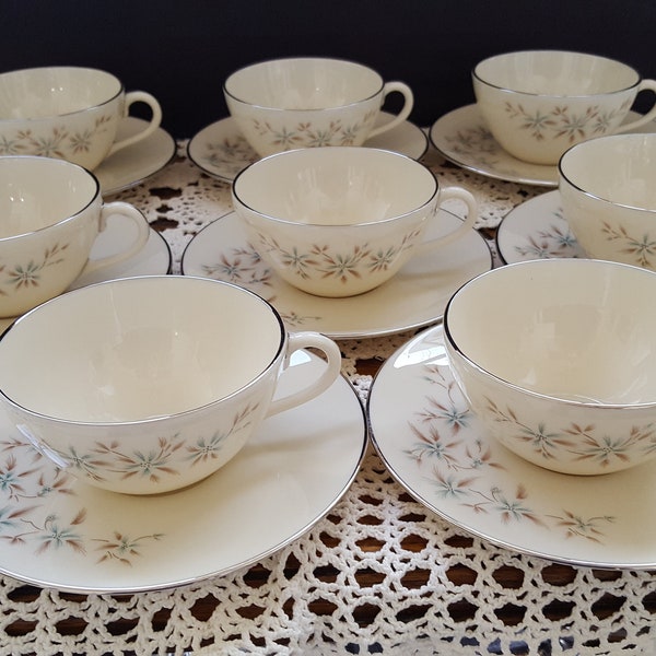 Lenox "Wyndcrest" 8 Cup and Saucer Sets