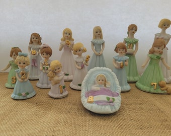 Growing Up Birthday Girls by Enesco - Four Available