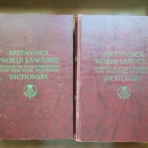 Britannica World Languages Dictionary - Volumes I and 2