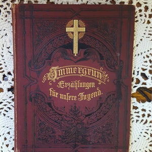 German Book - Immergrun Erzahlungen Fur Unsere Jugend - 1892