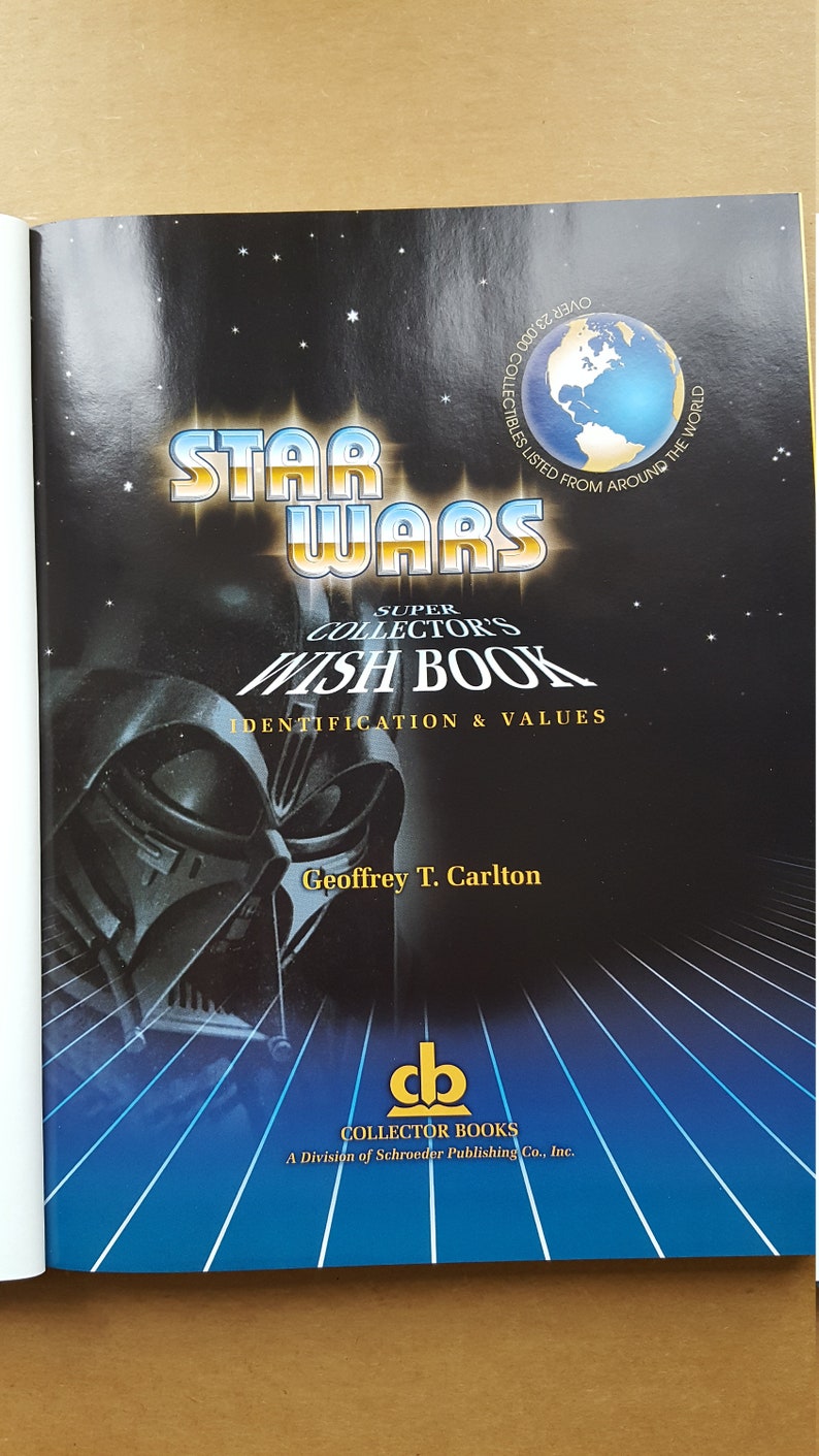 Star Wars Super Collectors Wish Book Identification And Values - 