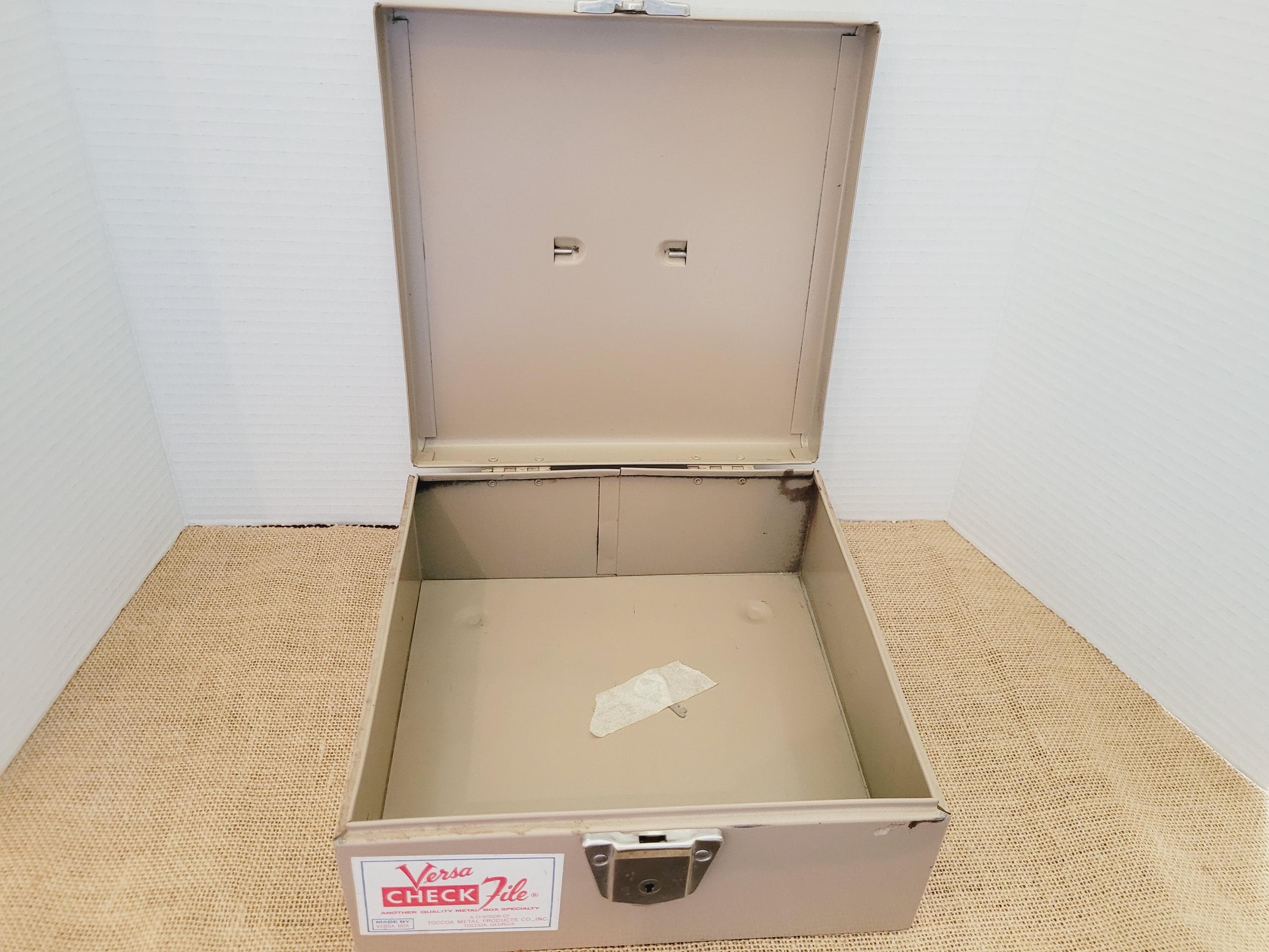 Versa Check File Box With Key - Etsy