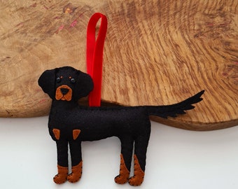 Custom Gordon Setter decoration | Personalised felt dog ornament | Custom gift for dog owner/lover | Dog portrait | Dog replica | Setter |