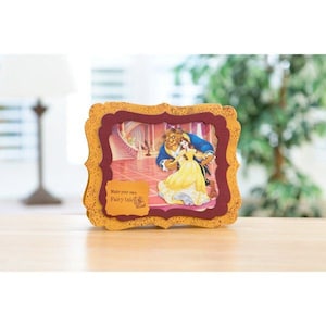 Disney Princess Craft Cutting Dies - Belle and the Beast Die & Stamp Set - Holiday GIFT/Disney Princess