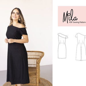 Mila Dress PDF Sewing Pattern