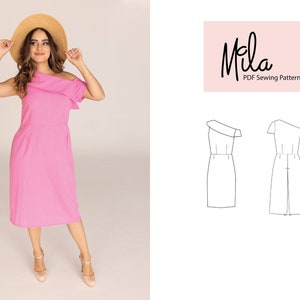 Mila Dress PDF Sewing Pattern
