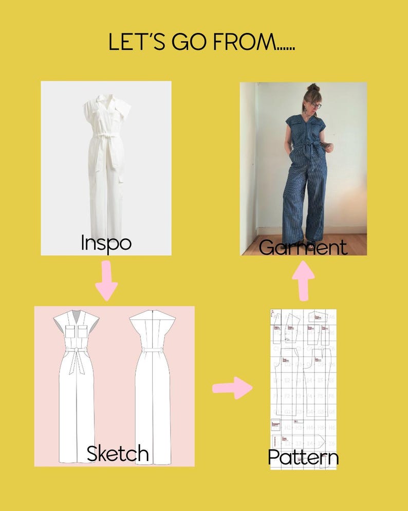 Custom Women’s PDF Sewing Pattern – Made to Measure | Woven Designs ...