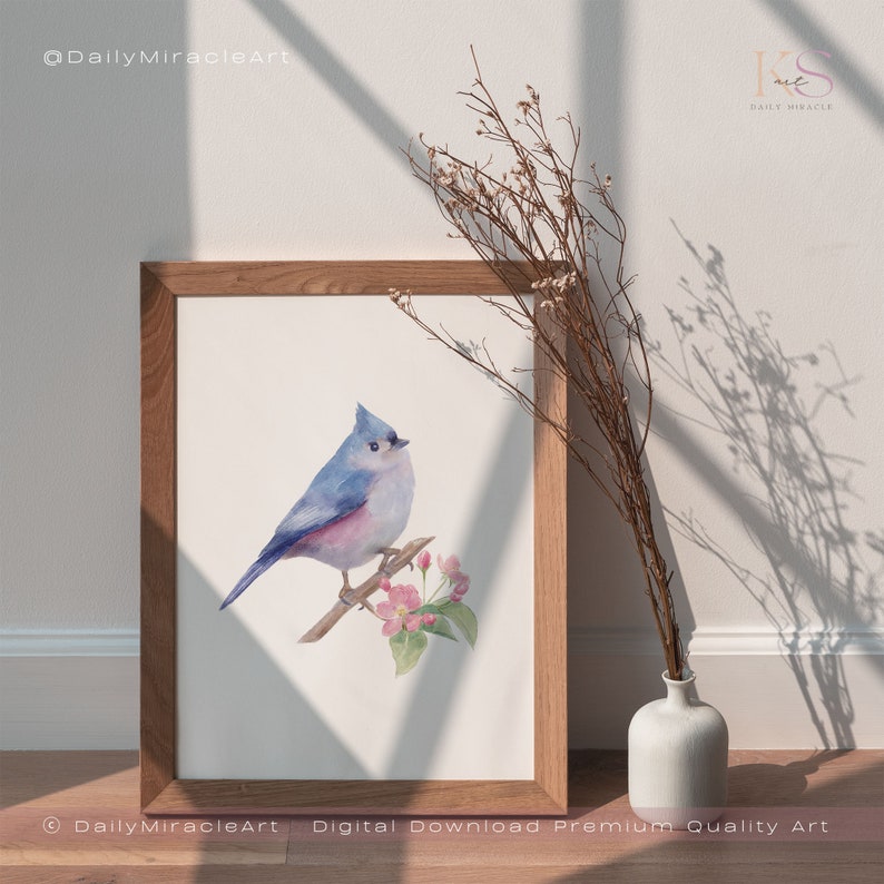 A cute wall art option that adds a touch of nature-inspired sweetness.