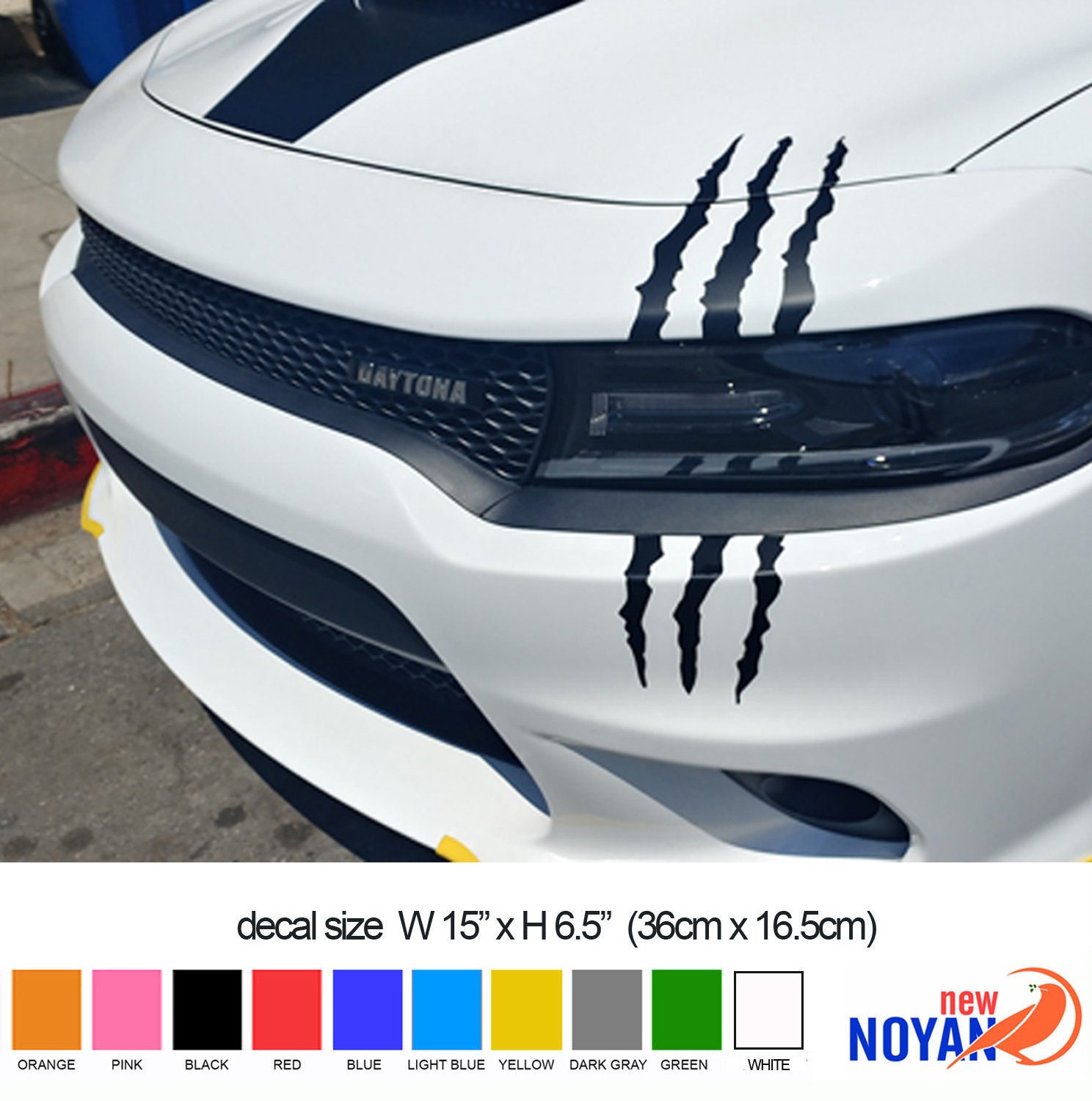 HELLCAT SCRATCH DECAL Etsy