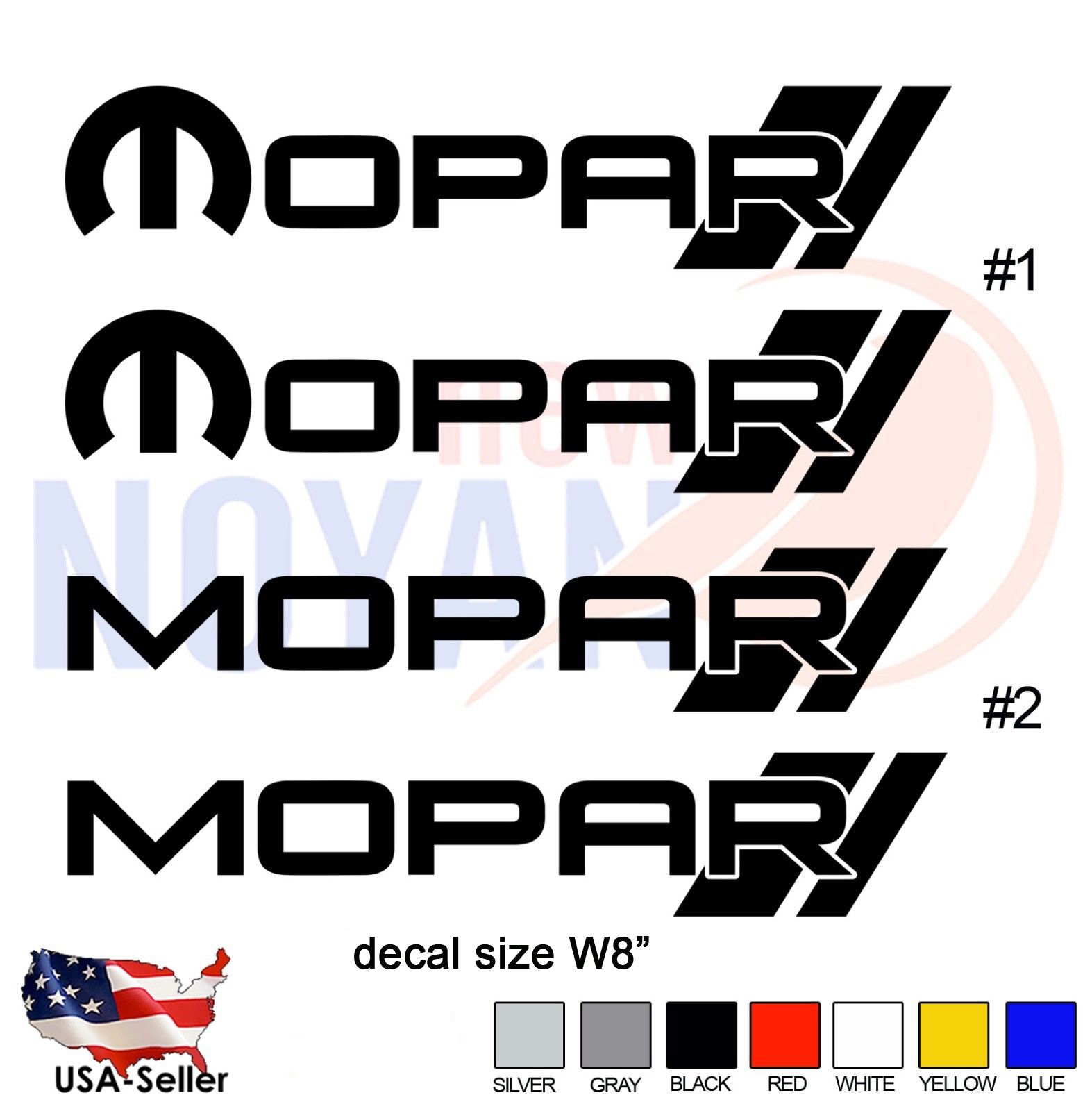 MOPAR DECAL STICKER Etsy