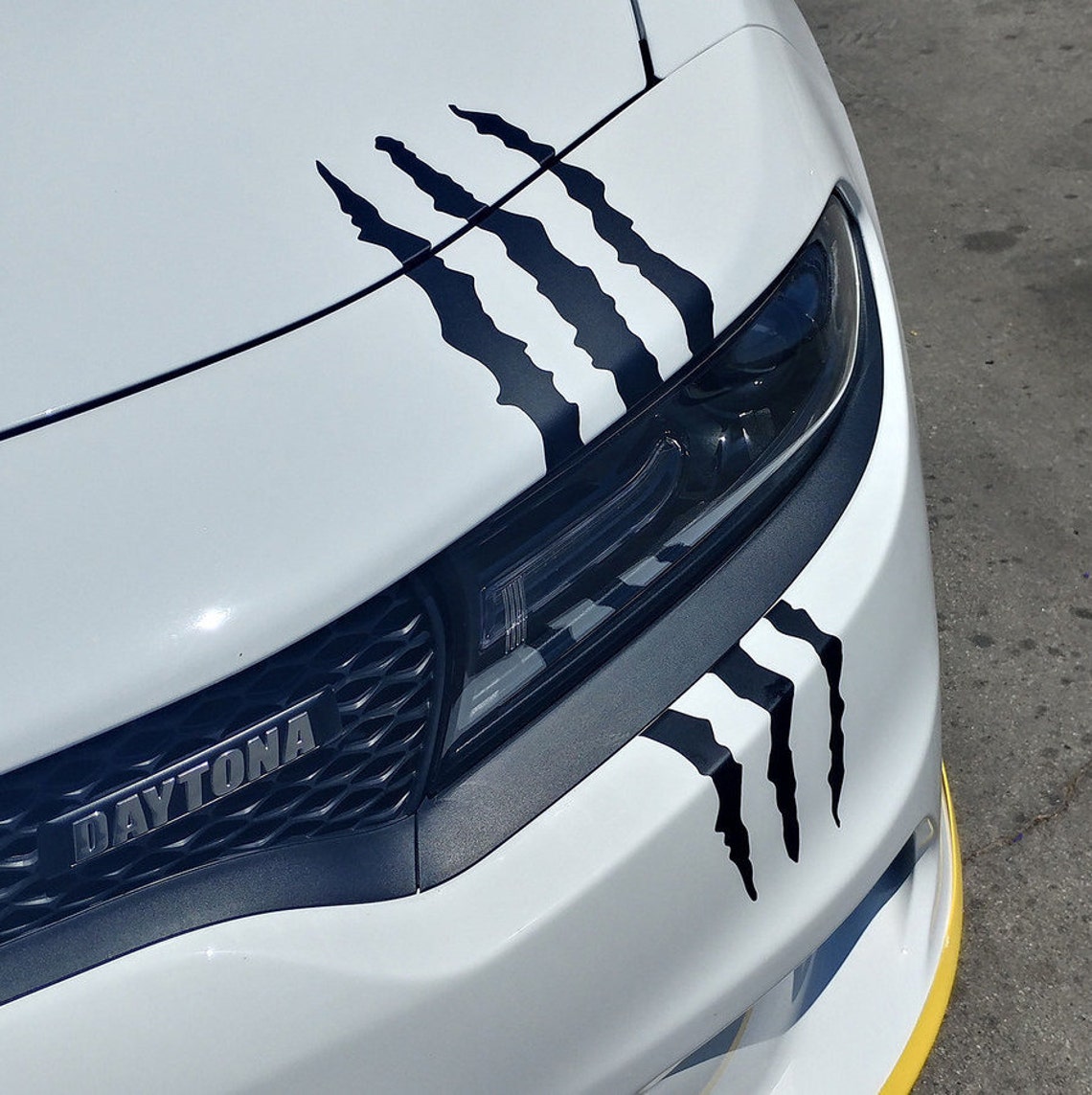 CAR SCRATCH DECAL Etsy