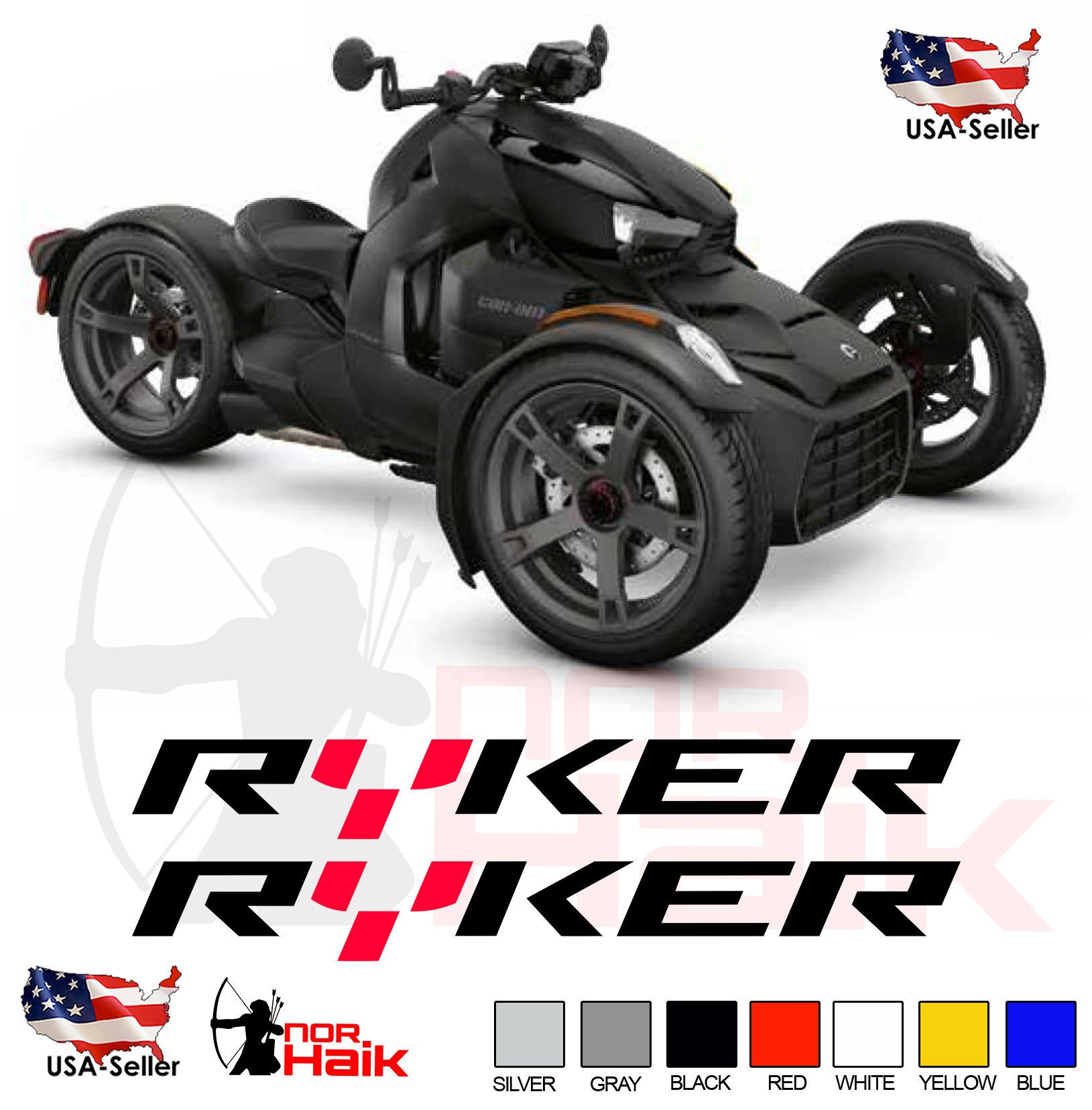 can am ryker wheel accents