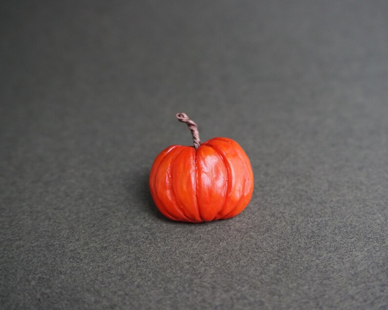 Pumpkin pin set polymer clay pumpkins Halloween pin set fall pin image 8