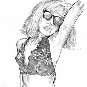 Debbie Harry Blondie Print Wall Art