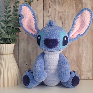 Blue Alien Amigurumi Crochet Pattern – Plush Toy PDF Tutorial – Beginner Friendly – Instant Download