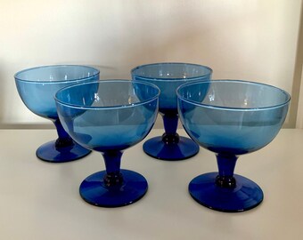 Blue Margarita Glasses