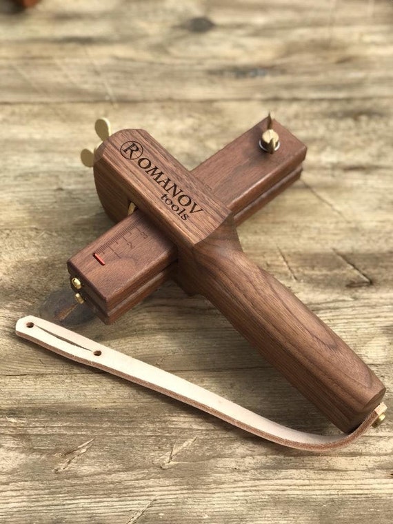 Leather Strip Strap Cutter in American Walnut Leathercraft Etsy