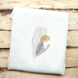 Angel Fill Stitch Embroidery Design File In 9 Formats **** Instant Download