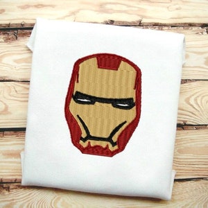 Iron Man Style Stickdatei Stickdatei in 9 Formaten im Stil von Iron Man