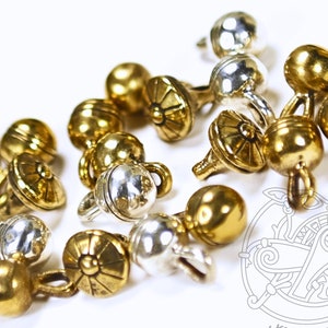 Lot de 5 répliques de BOUTONS de Birka, Bjorko, Suède