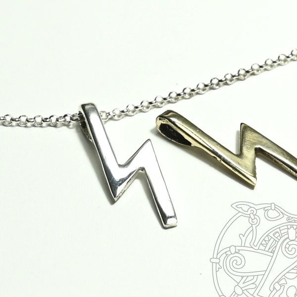 SOWILO Rune Pendant – Handcrafted Norse Sun Amulet for Strength, Vitality & Success