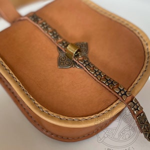 Réplique de sac ceinture Viking X ce de Birka et du Danemark, GN, SCA