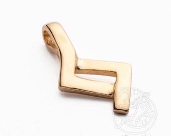 Jera Rune Pendant - Norse Elder Futhark