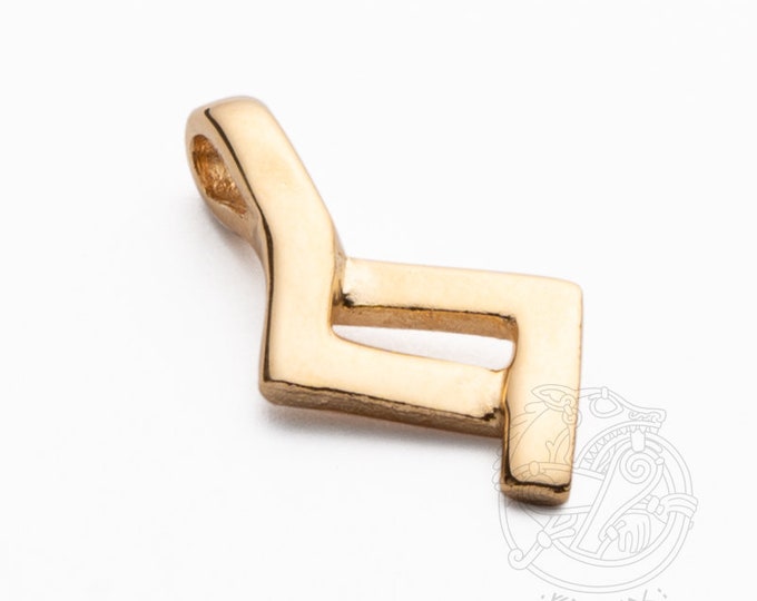 Jera Rune Pendant - Norse Elder Futhark