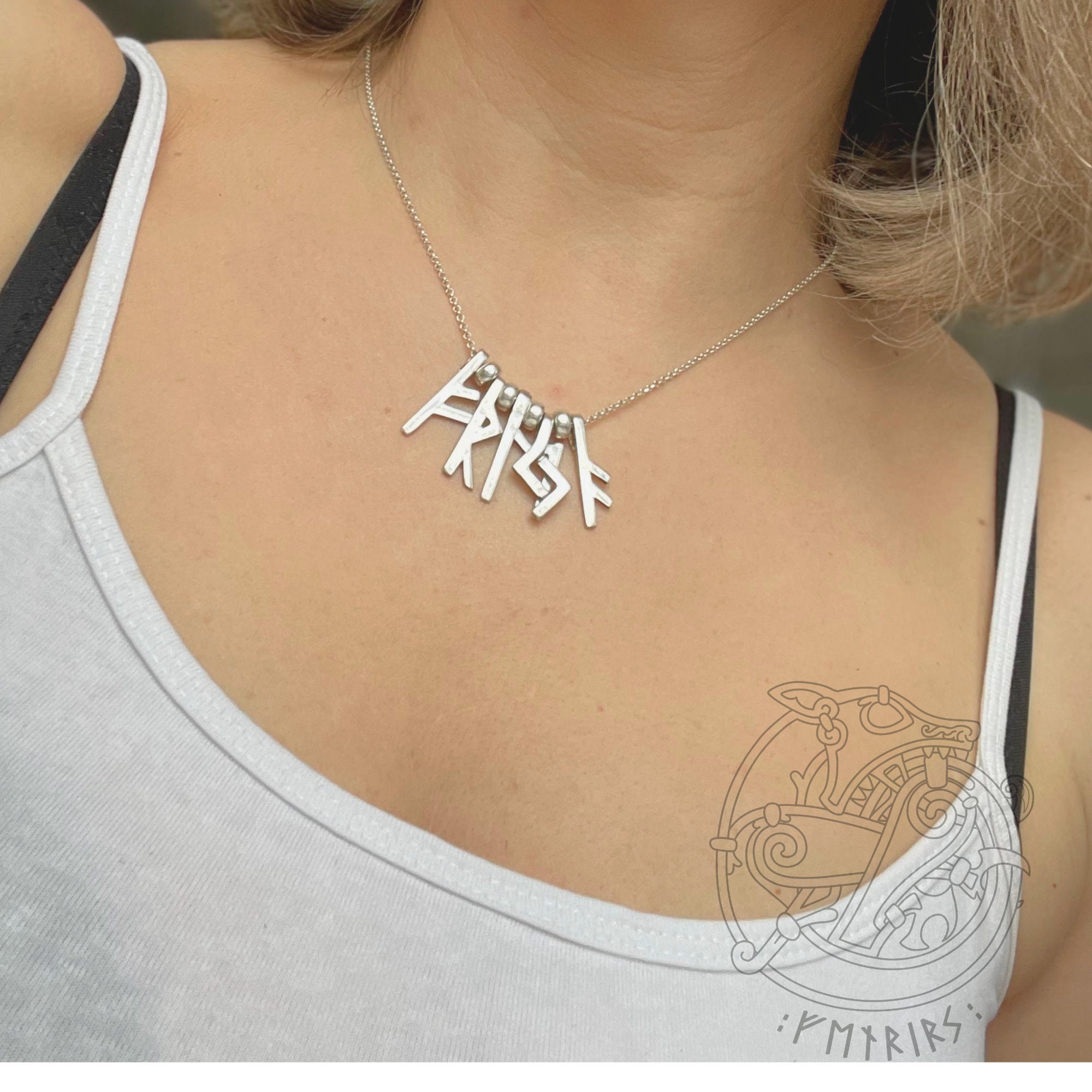 BTS Chain Necklace - Names in Letters