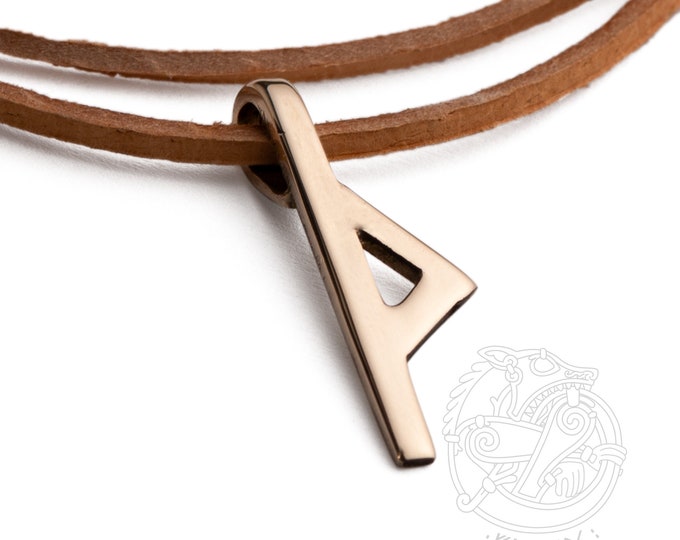 THURISAZ Rune Pendant - Norse Elder Futhark