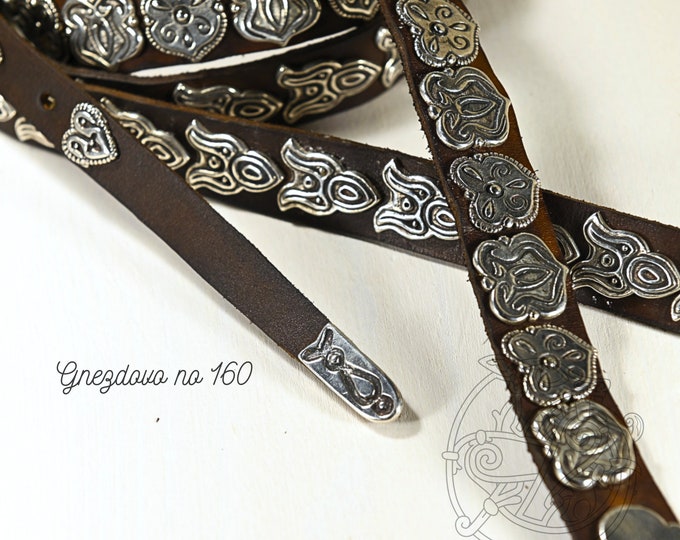 Viking BELT complete replica from Gnezdovo kurhan no 160, Kievan Rus, LARP, SCA