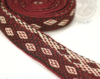 BIRKA Tablet WOVEN BELT from 100% wool